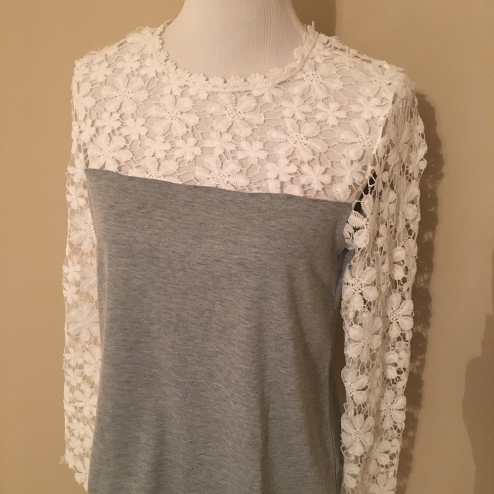 Lacey top. So beautiful and sexy on.